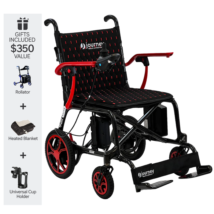 Journey Air Elite - Electric Wheelchair  - Quick Fold Design & Ultralight Weight