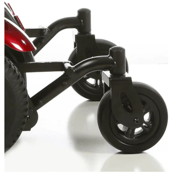 Merits Health Vision Sport Electric Power Wheelchair P326 - 18 Mile Extended Range & 300 lb Weight Capacity - Full Suspension
