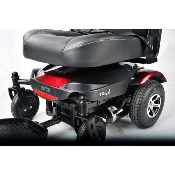 Merits Health Regal Rear-Wheel-Drive P310 - 18 Mile Extended Range & 300 lb Weight Capacity -  Electric Power Wheelchair