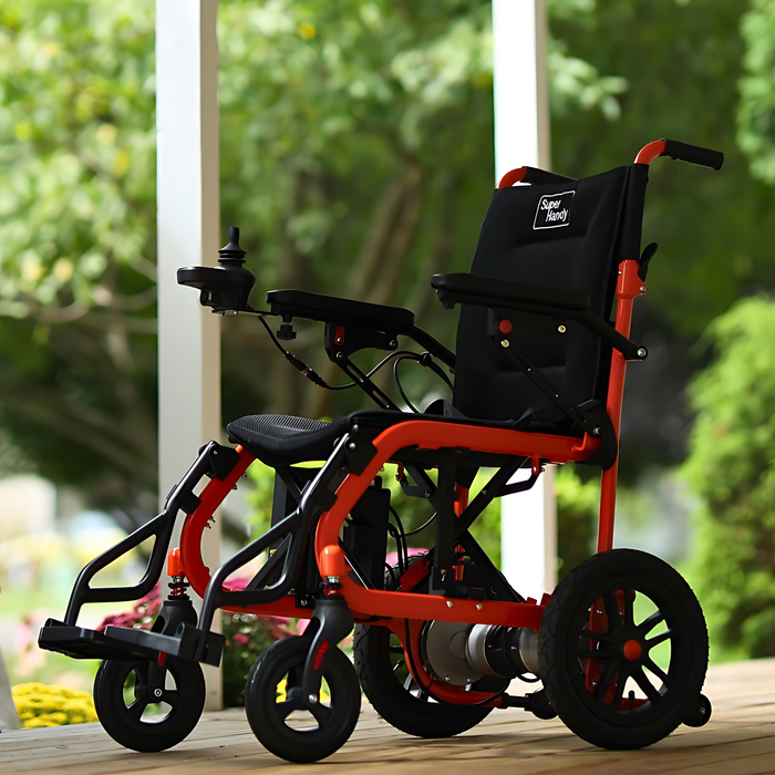 SuperHandy GoRide Lightweight Foldable Electric Wheelchair - GUT155