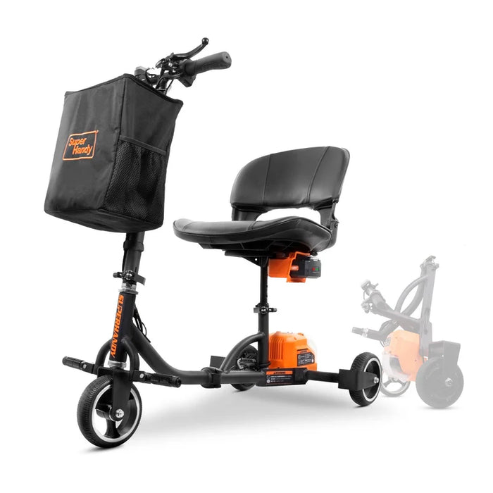 SuperHandy Passport Lightweight with Extra Battery 3-Wheel Mobility Scooter - GUT112