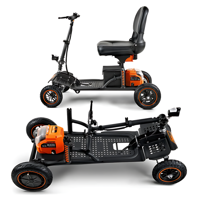 SuperHandy Explorer Heavy-Duty Design 4-Wheel Mobility Scooter - GUT161