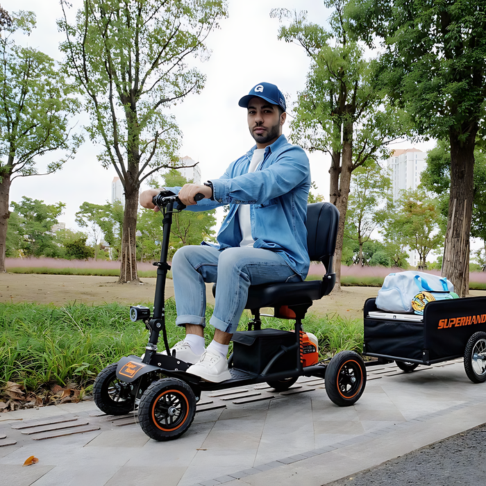 SuperHandy Explorer Heavy-Duty Design 4-Wheel Mobility Scooter - GUT161