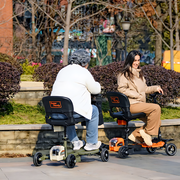 SuperHandy Passport Pro Foldable 4-Wheel Mobility Scooter