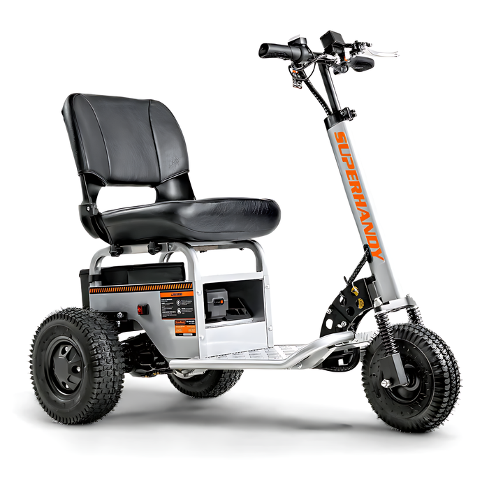 SuperHandy Tugger Tow Tractor 3-Wheel Mobility Scooter - GUO098